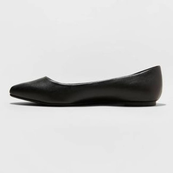 A New Day Kora Pointed Ballet Flat Black - Picture 2 of 5